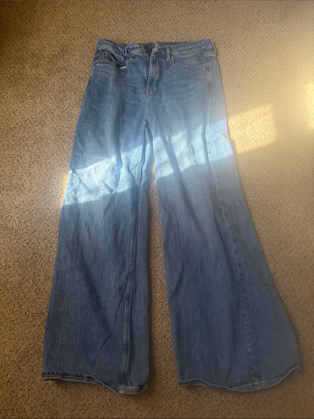 Classic Wide-Leg extra high rised Blue Women’s Jeans